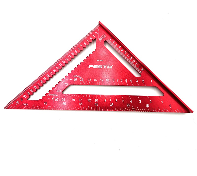 Festa truhlářský - tesařský trojúhelník hliníkový ALU 300mm 14421