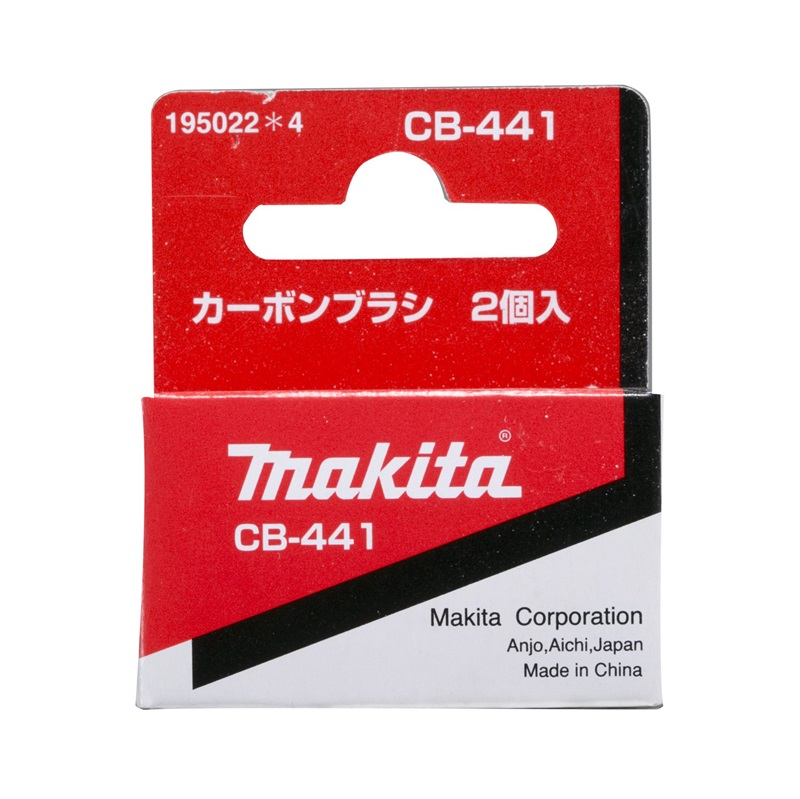 Makita sada uhlíků (kartáčů) CB-441 =old194435-6 195022-4