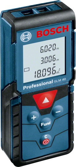 Bosch Laserový měřič GLM 40 professional 0601072900