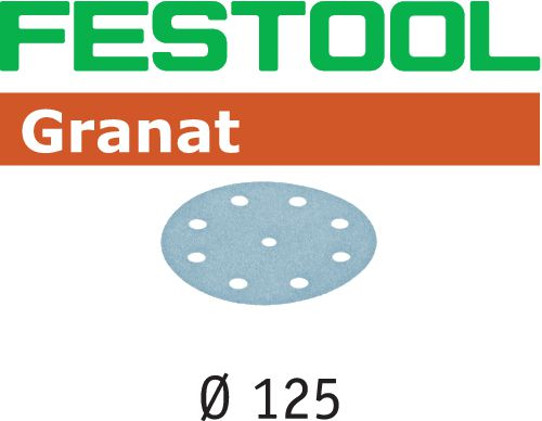 Festool Brusné kotouče STF D125/8 P40 GR/10 497145