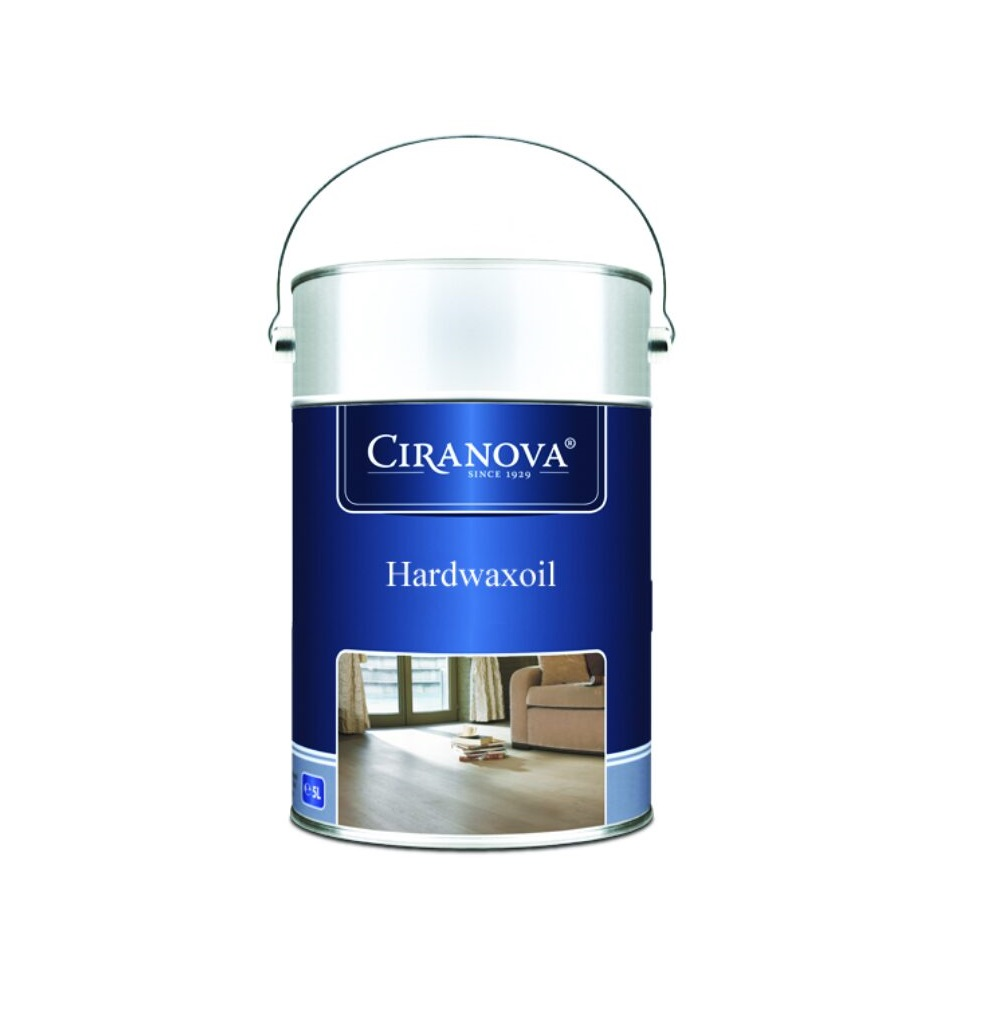 Ciranova Hardwaxoil parketový tvrdý voskový olej, BÍLÝ, 5 l 650-005486 R4E