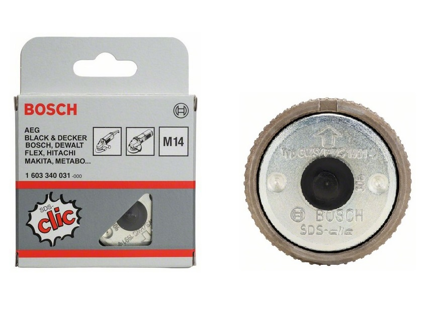 Bosch matka rychloupínací M14 SDS-clic pro úhlové brusky 1603340031